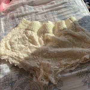 Lace shorts